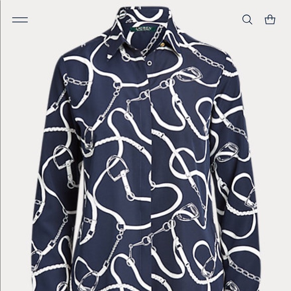 Ralph Lauren Equestrian Blouse - Picture 1 of 3